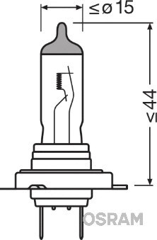 Лампа галогенная Osram 64210CLC