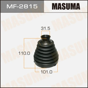 ПЫЛЬНИК ШРУСА MASUMA  ПЛАСТИК   MF-2815  LAND CRUISER UZJ200W FRONT IN