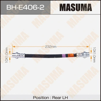 ШЛАНГ ТОРМОЗНОЙ MASUMA BMW- /REAR/ X5 (F15), X6 (F16) LH