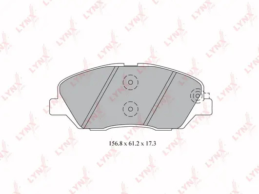 КОЛОДКИ ТОРМОЗНЫЕ ПЕР HYUNDAI SANTA FE 06-, KIA SORENTO 09-