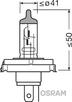 Лампа галогенная Osram 64198SB