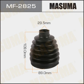 ПЫЛЬНИК ШРУСА MASUMA MF-2825 (ПЛАСТИК) + СПЕЦХОМУТ