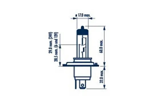 Лампа галогенная Narva 488813000