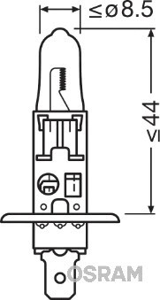 Лампа галогенная Osram 62150CBBHCB