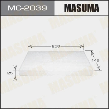 Фильтр салона Masuma MC2039