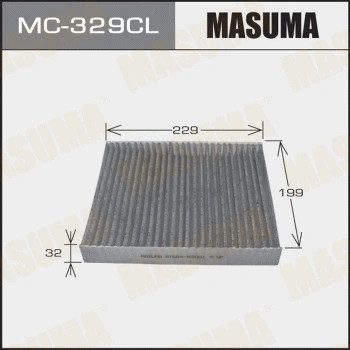 Фильтр салона Masuma MC329CL