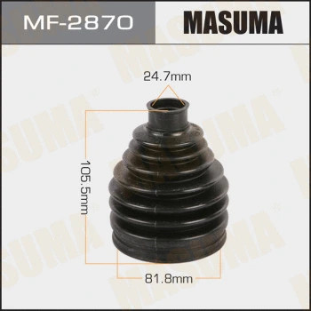 ПЫЛЬНИК ШРУСА MASUMA MF-2870 (ПЛАСТИК) + СПЕЦХОМУТ