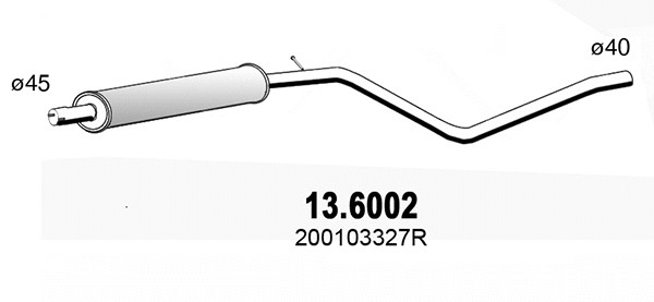 Резонатор Asso (арт. 13.6002)