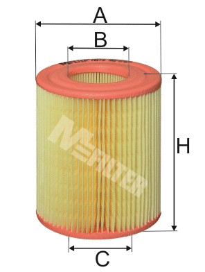 Фильтр воздушный MFilter (арт. A872)