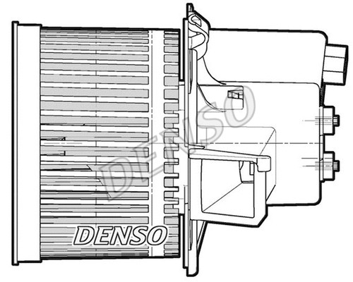 Вентилятор обдува салона Denso (арт. DEA09064)