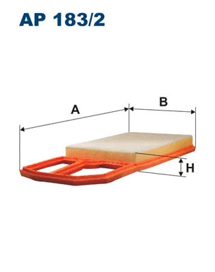 Фильтр воздушный Filtron (арт. AP183/2)