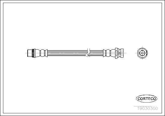 Шланг тормозной RENAULT: ESPACE IV 1.9 dCi/1.9 dCi/2.0/2.0/2.0 Turbo/2.0 dCi/2.0 dCi/2.0 dCi/2.2 dCi