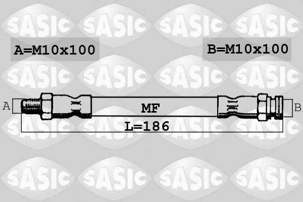 Тормозной шланг Sasic (арт. SBH6311)