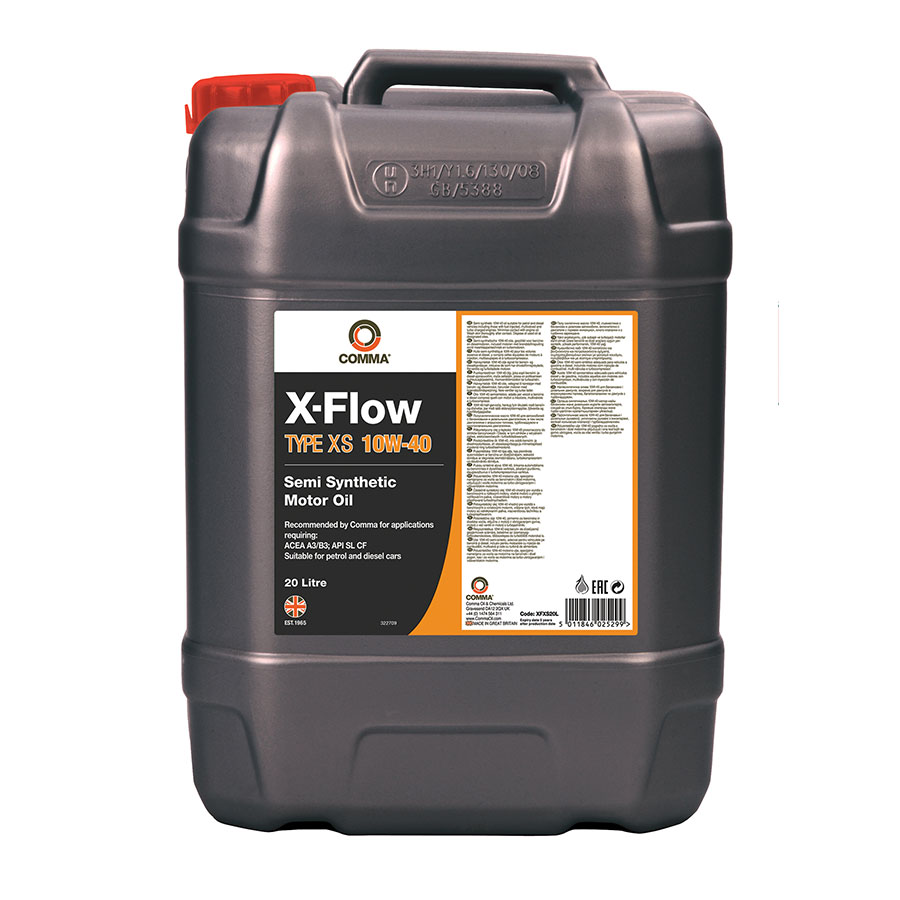 Моторное масло Comma X-Flow Type XS 10W-40 полусинтетическое 20 л