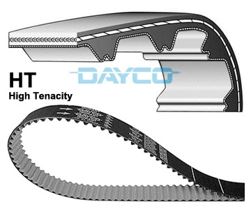 Ремень ГРМ HT белый Ford Tranzit 2.5D/TD Z=130*25.4 88> Dayco 94934