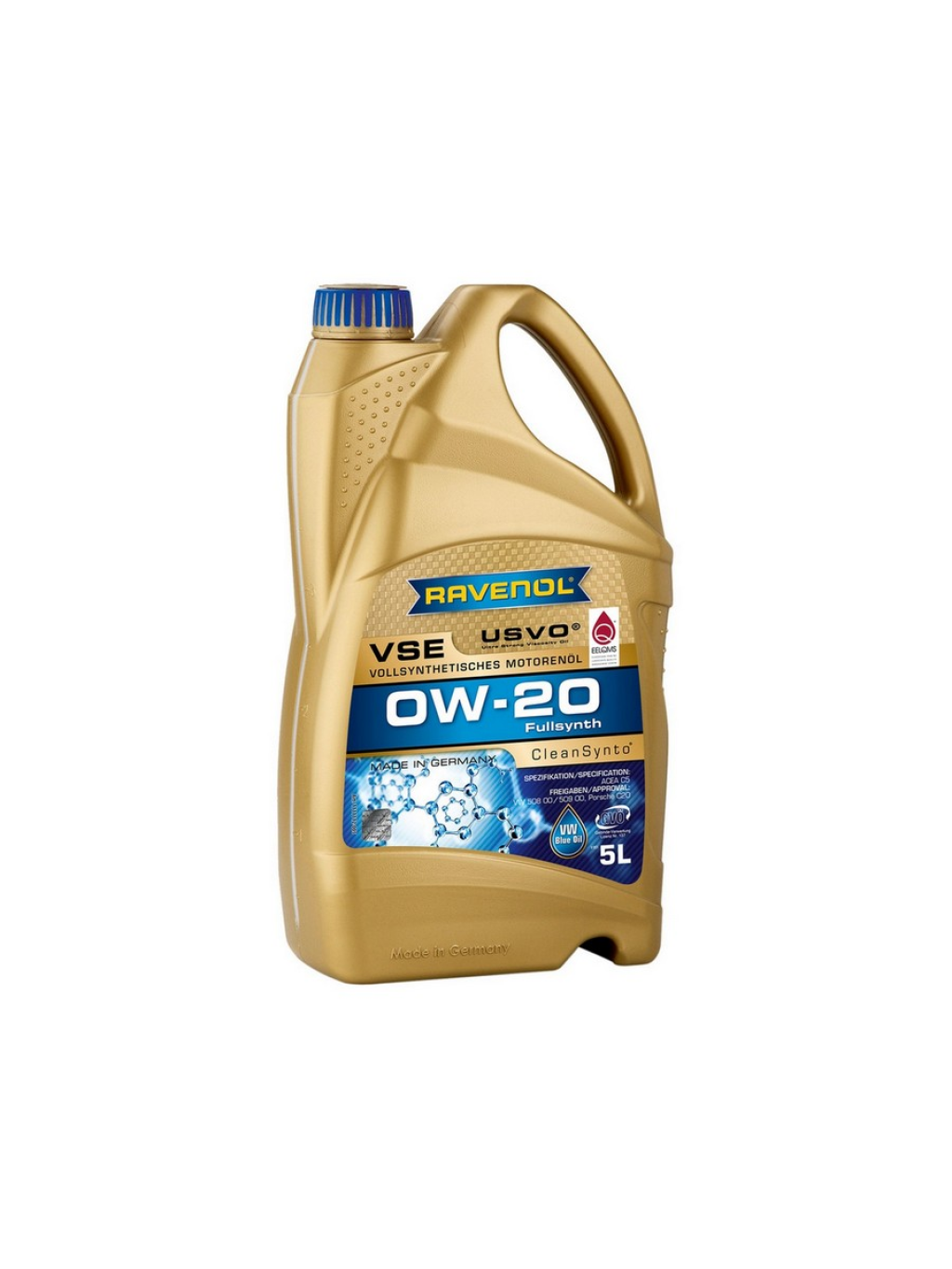Моторное масло Ravenol VSE 0W-20 синтетическое 5 л 1111112-005-01-999 ...