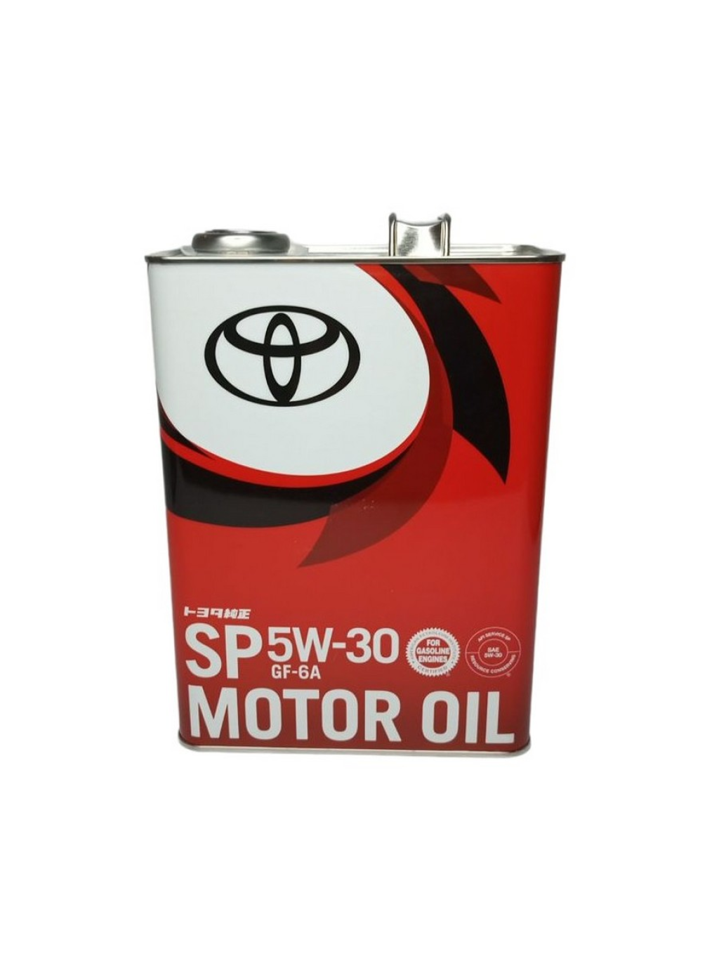 Моторное масло Toyota 5W-30 SP/GF-6A синтетическое 4 л 08880-13705 купить по выгодной цене с доставкой по России и РФ | Планета Авто