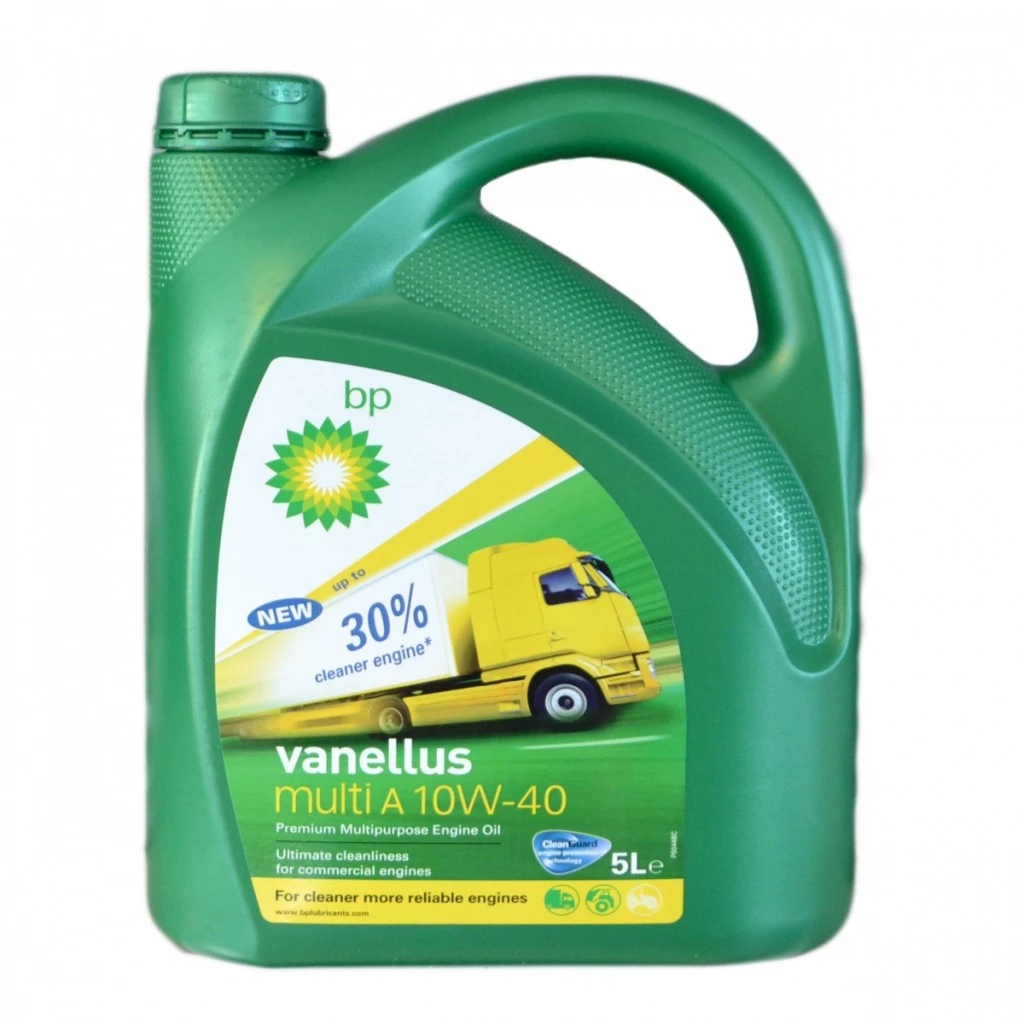 Моторное масло BP Vanellus Multi A 10W-40 полусинтетическое 5 л