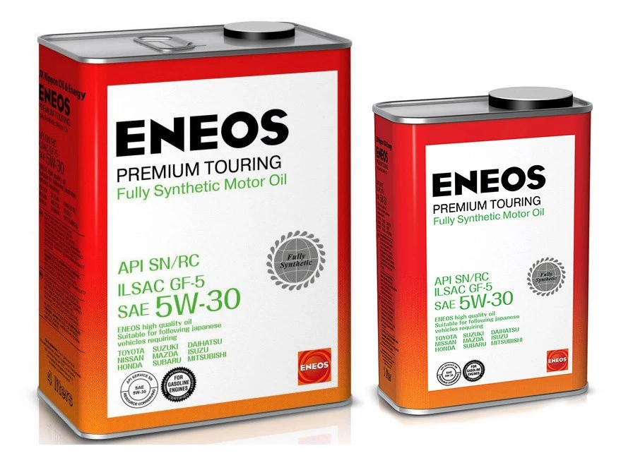 Моторное масло Eneos PremiumTouring 5W-30 синтетическое 4 л + 1 л