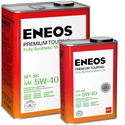 Моторное масло Eneos PremiumTouring 5W-40 синтетическое 4 л + 1 л