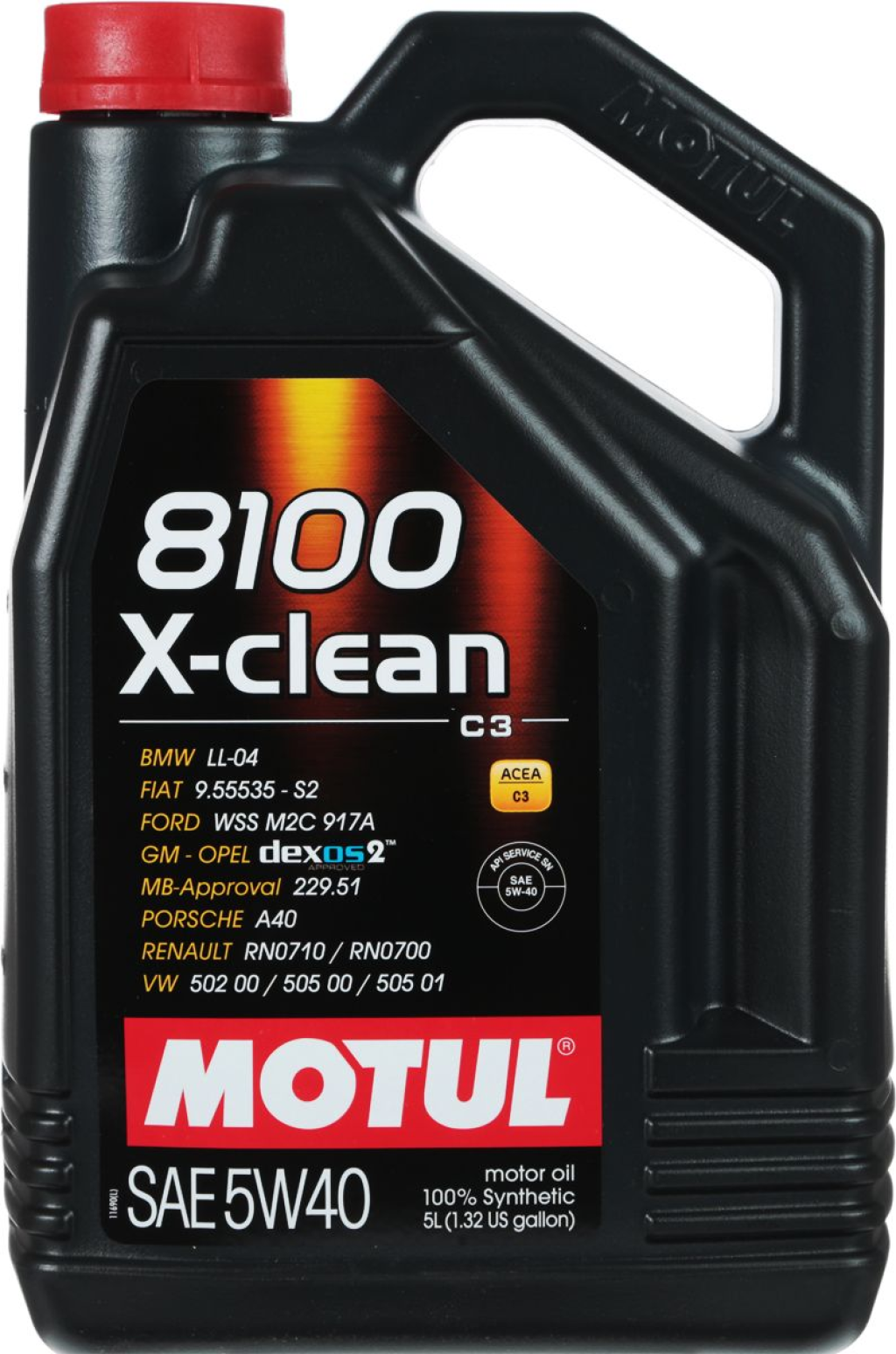 Моторное масло Motul 8100 X-Clean 5W-40 синтетическое 4 л 104720 купить в  Екатеринбурге по выгодной цене | Планета Авто