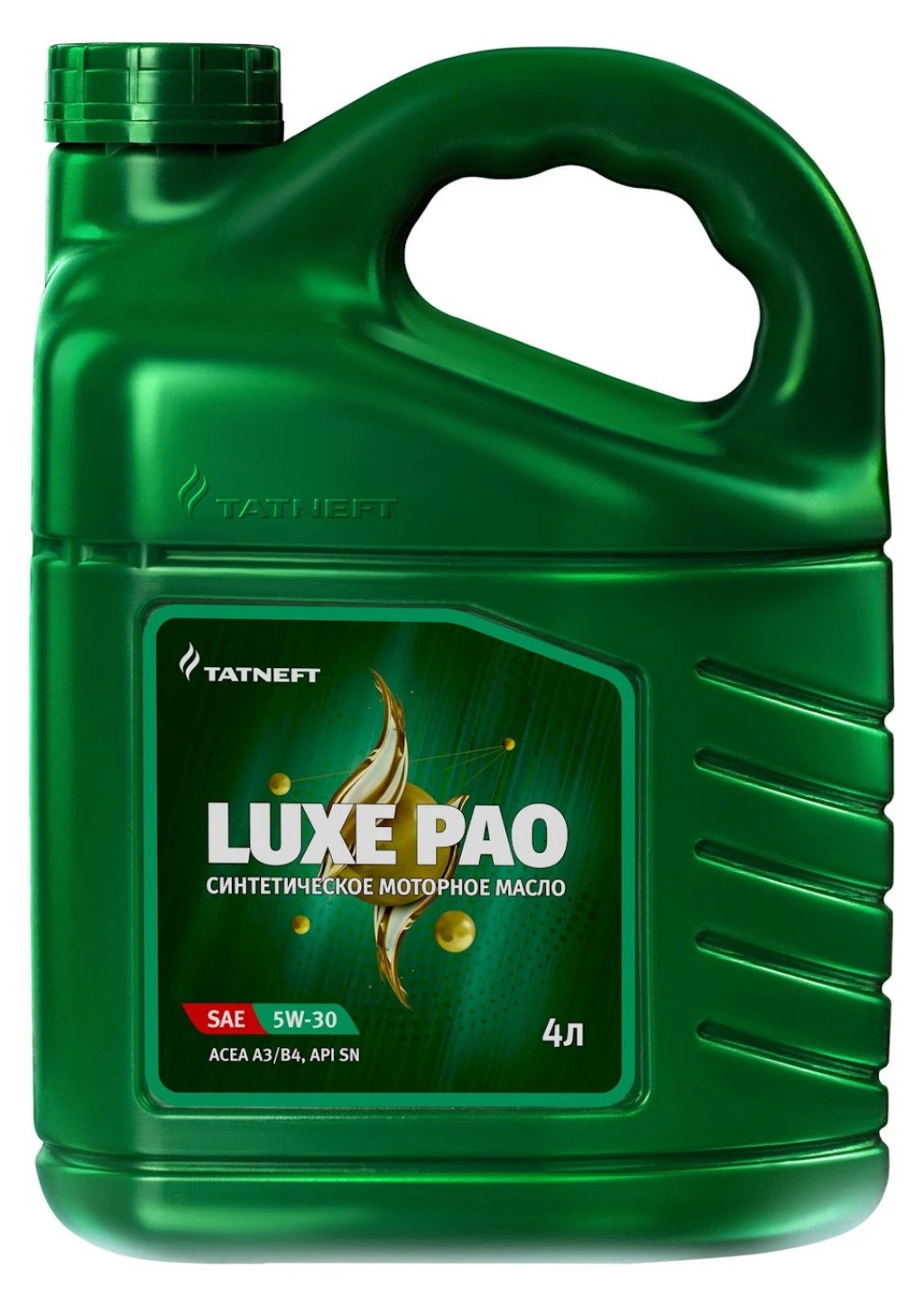Моторное масло Tatneft Luxe Pao 5W-40 синтетическое 4 л
