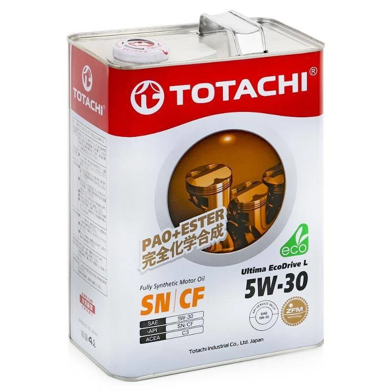 Моторное масло Totachi Ultima EcoDrive L 5W-30 синтетическое 4 л