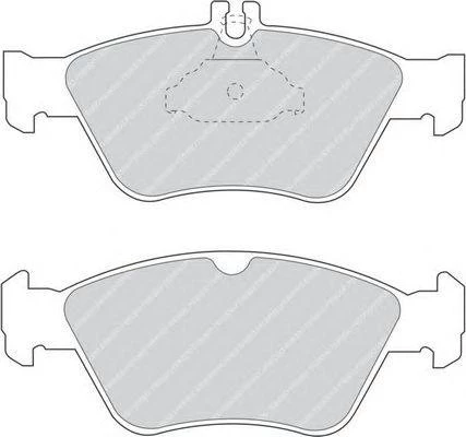 Колодки тормозные дисковые Ferodo FDB1049