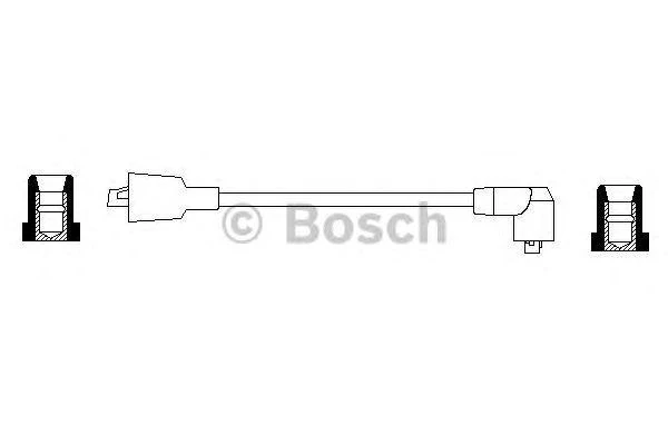 Провод высоковольтный BOSCH 0986356038