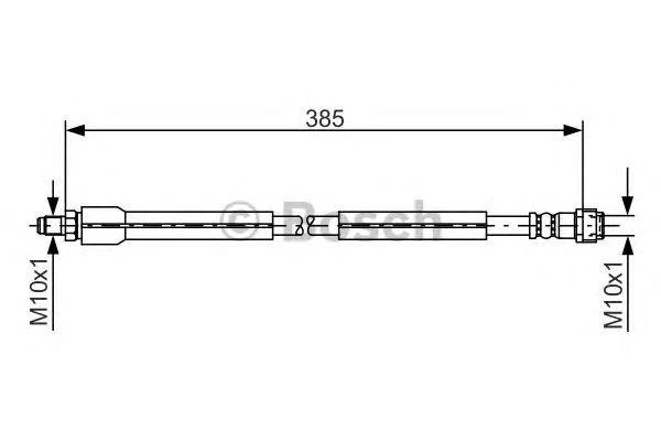 Шланг тормозной BOSCH 1987476949