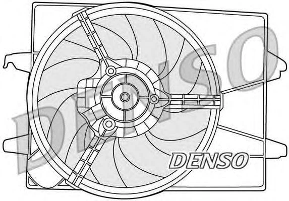 Вентилятор радиатора Denso DER10003