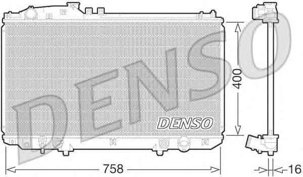 Радиатор Denso DRM51009