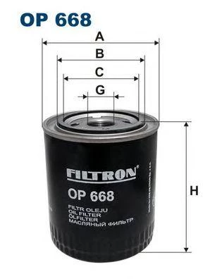Фильтр масляный Filtron OP668