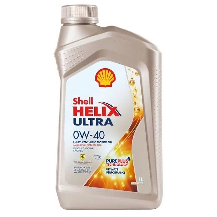 Моторное масло Shell Helix Ultra 0W-40 синтетическое 1 л