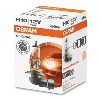 Лампа галогенная Osram Original H10 12V 42W, 1 шт.