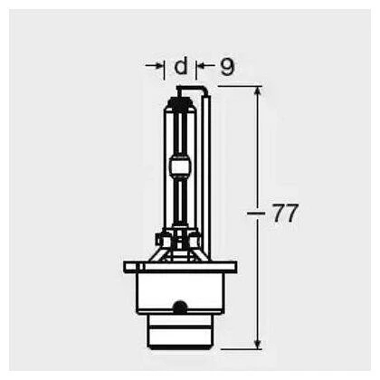 Лампа ксеноновая Osram Xenarc Classic 66440CLC D4S 12V 35W 4150, 1 шт.