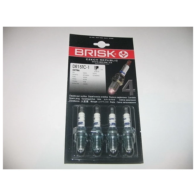 Свеча зажигания BRISK Extra DR15TC на ВАЗ-2112 16 клап.