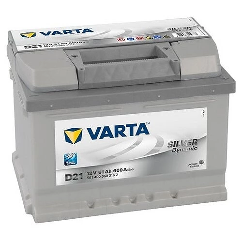 Аккумулятор легковой Varta Silver Dynamic D21 61 а/ч 600А Обратная полярность
