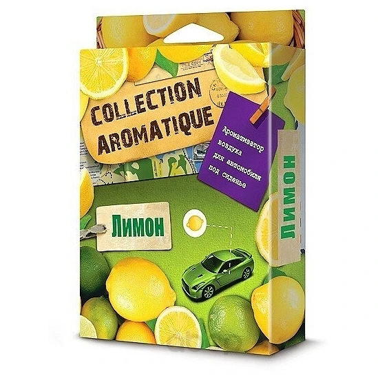 Ароматизатор под сиденье для автомобиля Fouette Lemon/Лимон 200 мл