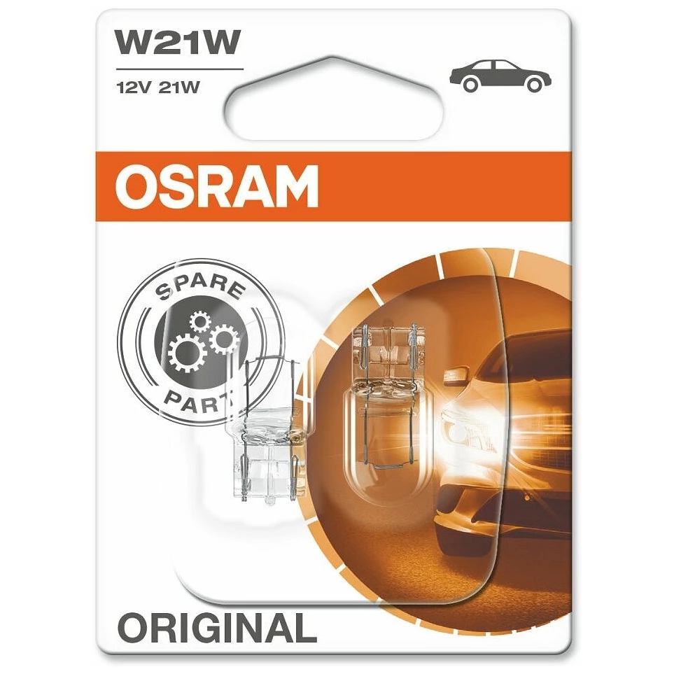 Лампа подсветки Osram 7505 W21W 12V 21W, 1