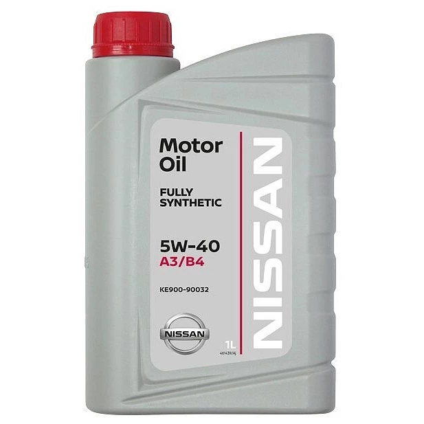 Моторное масло Nissan Motor Oil 5W-40 синтетическое 1 л