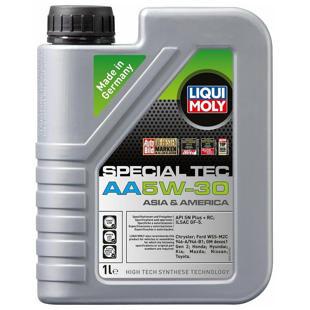 Моторное масло Liqui Moly Special Tec AA 5W-30 синтетическое 4 л
