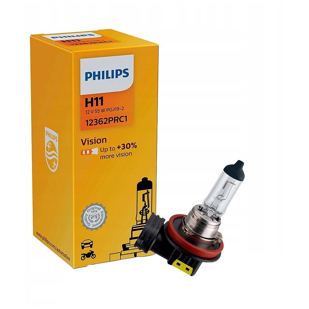 Лампа галогенная Philips Premium H11 12V 55W, 1
