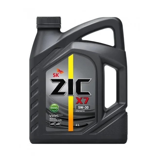 Моторное масло ZIC X7 Diesel 5W-30 синтетическое 4 л