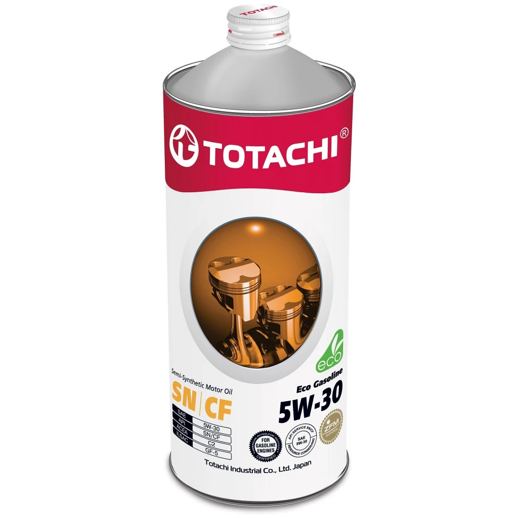 Моторное масло Totachi Eco Gasoline 5W-30 полусинтетическое 1 л