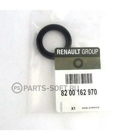 Уплотнительное кольцо электромагнитного клапана Renault 8200162970