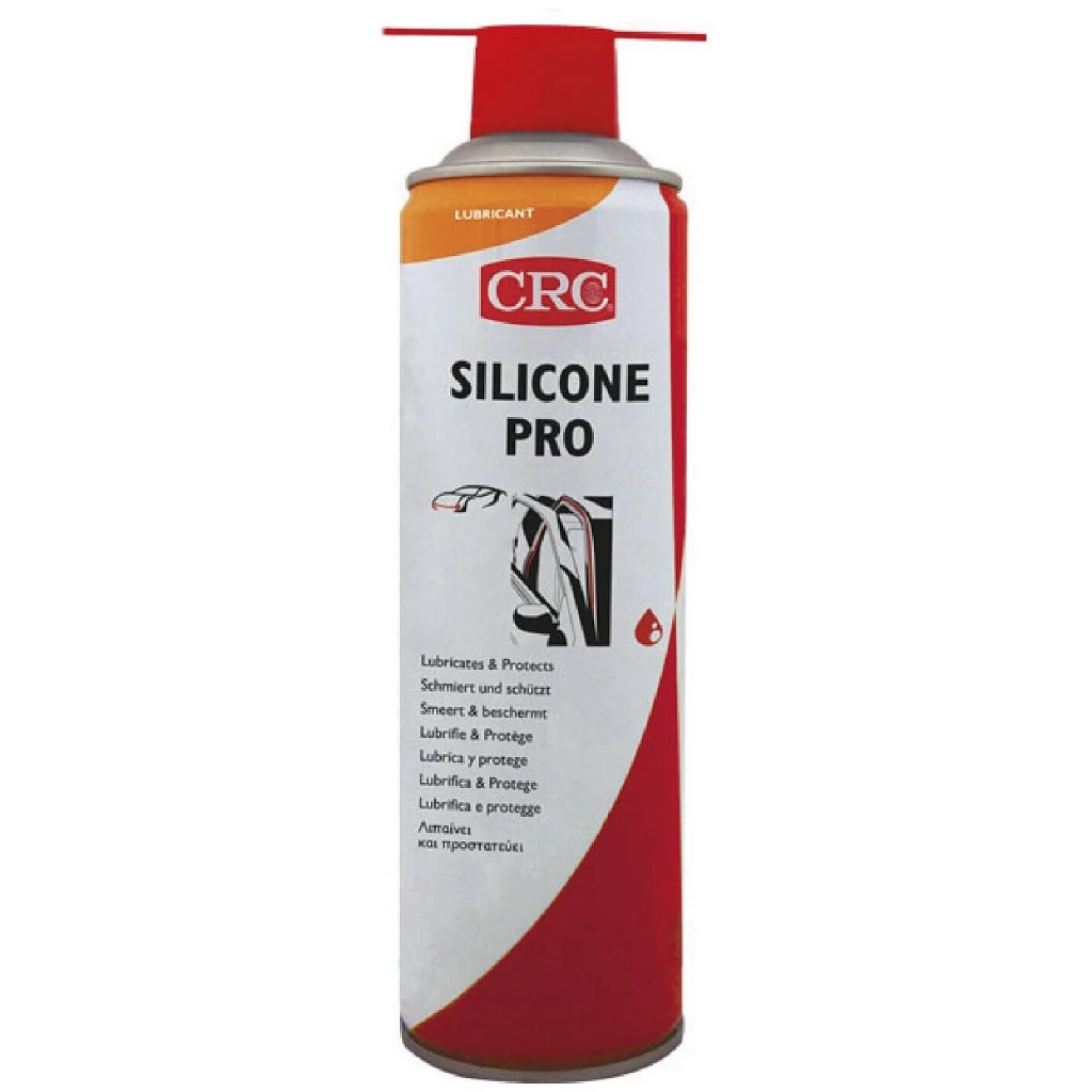 Смазка силиконовая "CRC" SILICONE PRO (500 мл) (аэрозоль)