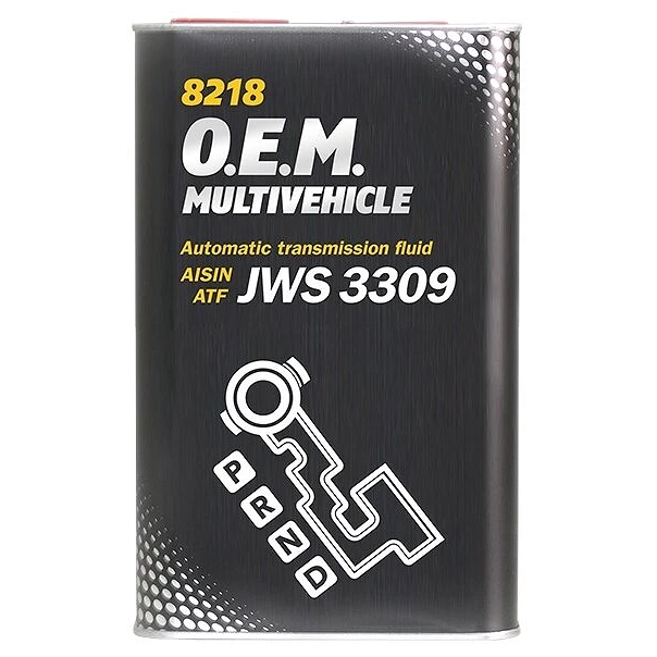 Масло трансмиссионное Mannol 8218 O.E.M Multivehicle JWS 3309 АКПП синтетическое 1 л