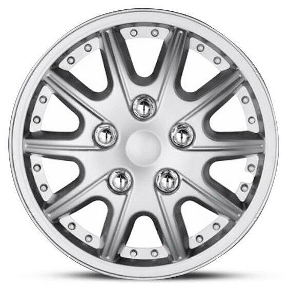 Колпаки на колёса Autoprofi WC-2030 R15 серебро 4