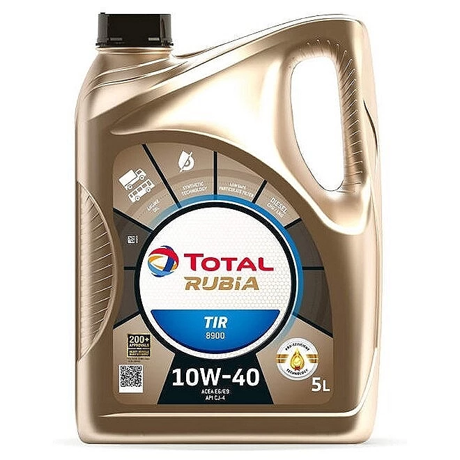 Моторное масло Total Rubia TIR 8900 10W-40 полусинтетическое 20 л